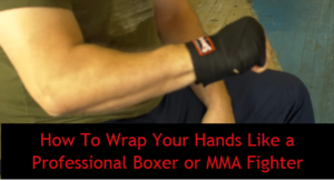 how to wrap your hands like a professional boxer or mma fighter