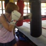 lisa boxing heavybag drills